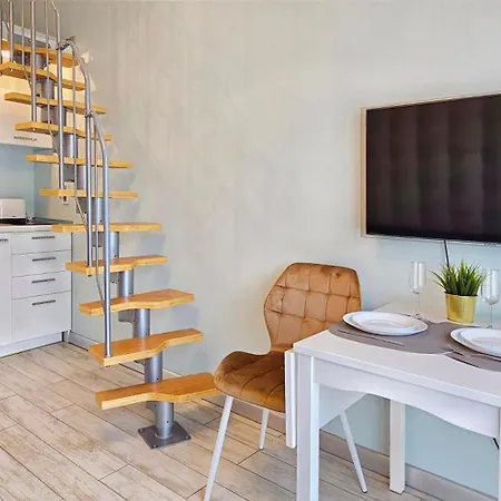 Holidayhomepl Slavia New 017 Z Antresola I Balkonem Przy Plazy *