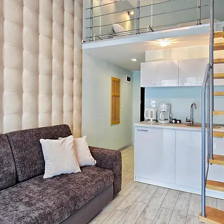 Holidayhomepl Slavia New 017 Z Antresola I Balkonem Przy Plazy Międzyzdroje
